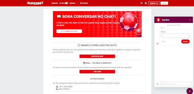 Apostas gratuitas