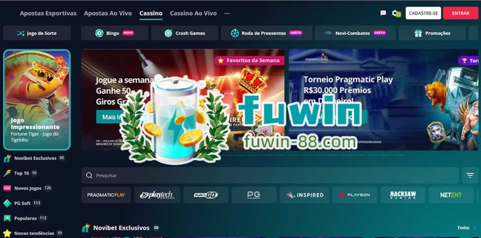 Bônus de alto valor em cassino ao vivo